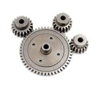 MKIUYVD Parti per Auto RC per Arrma 6S per Typhon per Kraton 1/7 per Infraction per Mojave Ingranaggio Cilindrico 50T Metallo con Set di Ingranaggi Pignone 16T 18T 20T