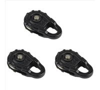 MKIUYVD Parti per Auto RC per Axial per SCX10 90046 per Traxxas per TRX4 1/10 RC Crawler Ricambi Auto Accessori 3X Verricello Metallo Fune di Traino Snatch Block