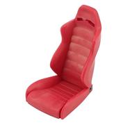 MKIUYVD Parti per Auto RC per Axial per SCX10 per Wraith AX90018 per Traxxas per TRX4 1/10 RC Crawler Auto Simulazione Cab per Il Sedile Conducente per(Red,1pc)