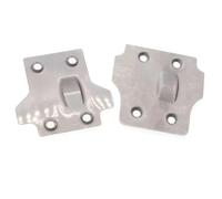 MKIUYVD Parti per Auto RC per BLX per Arrma per Outcast 1/8 rc Car Parts Accessories Piastra Paramotore Anteriore E Posteriore Acciaio Inossidabile per La Protezione del Telaio