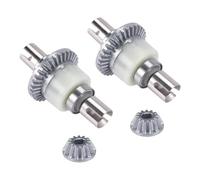 MKIUYVD Parti per Auto RC per Pxtoys 9300 9301 9302 9303 9304 1/18 rc Car Ricambi 2 Set Differenziale Metallo con Ingranaggio Conico PX9300-07Av