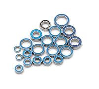 MKIUYVD Parti per Auto RC per TRAXXAS per Mini per Maxx rc Car Truck Upgrade Parts Accessori Kit Cuscinetti A Sfera Sigillati Gomma da 20 Pezzi