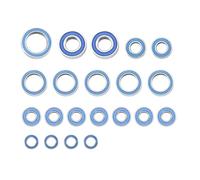 MKIUYVD Parti per Auto RC per Traxxas per Slash 4X4 per VXL per Rustler HQ727 1/10 RC Auto Parti di Aggiornamento Accessori 21 Pz Kit Cuscinetti Sigillati