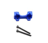 MKIUYVD Parti per Auto RC per Traxxas per Slash per E-Revo per Summit 1/16 RC Accessori per Ricambi Auto Supporto Ammortizzatore Anteriore E Posteriore Metallo 7043(Blue,Front)