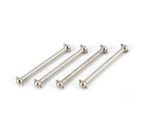 MKIUYVD Parti per Auto RC per Wltoys A959 A949 A969 A979 K929-B RC Parte Auto Albero Motore Posteriore Metallo Accessori di Trasmissione Kit Pezzi Ricambio(White)