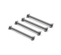 MKIUYVD Parti per Auto RC per Wltoys A959B A949 A959 A969 A979 K929 per Himoto E18 Spino per HSP 4 Pezzi Albero Motore Metallo Dogbone A959-07 1/18 Parti di Automobili RC(Black)