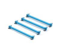 MKIUYVD Parti per Auto RC per Wltoys A959B A949 A959 A969 A979 K929 per Himoto E18 Spino per HSP 4 Pezzi Albero Motore Metallo Dogbone A959-07 1/18 Parti di Automobili RC(Blue)