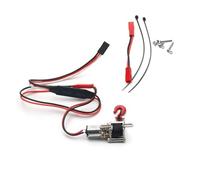 MKIUYVD Parti per Auto RC per WPL C14 C24 per MN D90 per MN99S per JJRC LDP06 1/12 1/16 RC Parti di Aggiornamento per Auto Verricello Automatico Metallo con Cavo Controllo 3CH