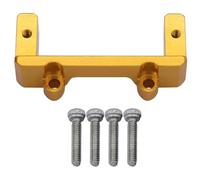 MKIUYVD Parti per Auto RC per Xiaoqi per FMS per FCX24 1/24 RC Crawler Car Aggiornamenti Parti di Modifica Accessori per Supporto Servo Metallo(Yellow)