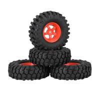 MKIUYVD Pneumatici per Auto RC per SCX10 RC Telecontrollo Modello di Pneumatico per Auto Simulato Ghiaia Pneumatici da 1.9 "Pneumatici 108mm Ruota 12mm Mozzo Esagonale RC Auto Pneumatico(A)