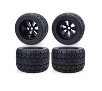 MKIUYVD Pneumatici rc per ARRMA per Traxxas 4 Pezzi Ruote Pneumatici 170mm 165mm Ruota per 17mm Mozzo Esagonale Gomma per 1/8 RC Auto Camion Buggy(B)