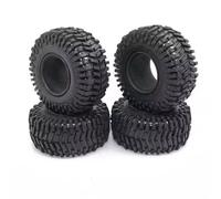 MKIUYVD Pneumatici rc per Axial SCX10 90046 RR10 per Wraith per Traxxas TRX4 TRX-6 4 Pezzi 125 Mm 2, Pollici Pneumatici Gomma per Ruote 1/10 RC Crawler Car