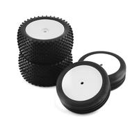 MKIUYVD Pneumatici rc per XRAY XB2 per Serpent SRX2 SRX4 per Bandit per Tekno 1/10 2WD RC off-Road Buggy Car Pneumatici Gomma Ruote Parti di Ricambio