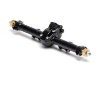 MKIUYVD RC Assale Anteriore per Axial per SCX24 90081 C10 B-17 1967 per Wrangler 1/24 rc Car, Set Completo di Assali Anteriori Posteriori Lega Alluminio(Black,Rear)
