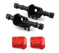 MKIUYVD RC Assale Anteriore per Traxxas per TRX4 2 Pezzi di Alloggiamento Assale Anteriore E Posteriore con Copertura Differenziale per Auto Cingolate RC 1/10