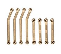 MKIUYVD Rc Biella per Auto per Axial per AX24 1/24 RC Crawler Auto Parti di Aggiornamento 8 Pezzi Migliora La Liquidazione Telaio Link Set Rod Linkage