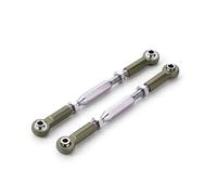 MKIUYVD Rc Biella per Auto per Slash 4x4 1/10 off-Road RC Parte di Aggiornamento Asta Collegamento dello Sterzo Auto Tirante Durevole(Gray)