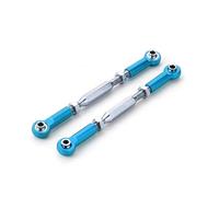 MKIUYVD Rc Biella per Auto per Slash 4x4 1/10 off-Road RC Parte di Aggiornamento Asta Collegamento dello Sterzo Auto Tirante Durevole(Blue)