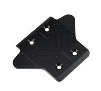 MKIUYVD Ricambi RC per Arrma per Kraton 6S 1/8 RC Auto Parti di Aggiornamento Accessori Piastra Inferiore Posteriore in Metallo Protettiva Paramotore