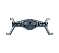 MKIUYVD Ricambi RC per Axial per Capra UTB18 1/18 RC Auto Aggiornamento Parte Accessori Parti di Ricambio Alloggiamento Dell'asse Anteriore in Lega Alluminio(Gray,Front)