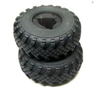 MKIUYVD Ricambi RC per Axial per Wraith per SCX10 TF2 per TRX4 per TRX6 D90 4WD 1/10 RC per Rock Crawler Car 2. Pneumatici in Gomma per Ruote Auto(2pcs)