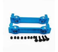 MKIUYVD Ricambi RC per RGT 86100 86100JC FTX5579 1/10 RC Auto Parte Accessorio 2 Pezzi Anteriore Paraurti Posteriore Montaggio in Lega di Alluminio Protezione dalla Caduta(Blue)