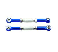MKIUYVD Ricambi RC per Traxxas per Slash 4X4 5807 HQ727 1/10 RC Auto Parti Aggiornate 2 Pezzi Collegamento Sterzo Regolabile in Metallo Servo Link Pull Rod