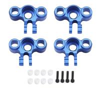 MKIUYVD Ricambi RC per Traxxas per Slash per E-Revo per Summit 1/16 rc Car Upgrade Parts 4 Pezzi in Metallo Anteriore E Posteriore Assale Supporto Tazza Braccio 7034