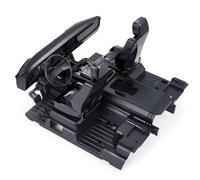 MKIUYVD Ricambi RC per TRX-4 per Bronco 1/10 RC Crawler Car Parti Fai da Te Pezzi di Ricambio Interni Completi Scocca Cabina per Sedile Kit Smontato(Black)