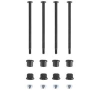 MKIUYVD Ricambi RC per WLtoys 144002 144010 124016 124017 rc Car Parts Accessori Anteriore E Posteriore per Forcellone Perno A Vite con Manicotto Albero