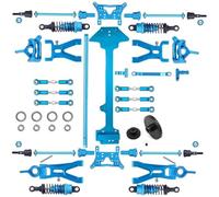MKIUYVD Ricambi RC per Wltoys A959-B A969-B A979-B K929-B A959B 1/18 RC Auto Parti di Aggiornamento Accessori Kit in Metallo Albero Trasmissione Braccio Sospensione