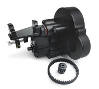 MKIUYVD Scatola Ingranaggi per Axial SCX10 per Wrangler per Wraith 90048 RR10 1/10 RC Crawler Car Metal 2 velocità Trasmissione Inversa Cambio con Cintura