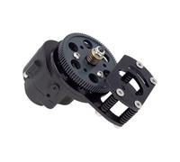 MKIUYVD Scatola Ingranaggi per D90 II D110 per Gelande 1/10 RC Crawler Car Metal R3 Cambio A velocità Singola con Supporto per Ingranaggi Motore