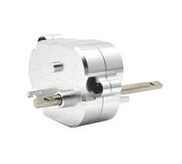 MKIUYVD Scatola Ingranaggi per MN82 LC79 MN78 1/12 RC Auto Parti di Aggiornamento Gruppo Trasmissione Accessori Montaggio del Cambio in Metallo(Silver)