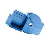 MKIUYVD Scatola Ingranaggi per Traxxas per LaTrax per Teton Metal Center Gearbox Housing Gear Box Shell 1/18 rc Car Upgrade Parts Accessories(Blue)