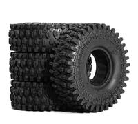 MKIUYVD Set di Ruote RC per Axial per SCX10 UTB18 per TRX4 per Redcat 7VS4-10 FCX10 1/10 RC Crawler Car Parts 4 Pezzi 1.9 Pneumatici 105 * 38 Mm