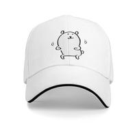 MKJDFTYU Cappello da Baseball Joke Bear Sun Cappello da Camionista Vintage Estivo per Uomini Unisex a Caccia da Campeggio Cappellini da Baseball