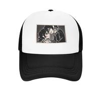 MKJDFTYU Ho MAI POSATO Gli Occhi sulla BARA di Andy e Leyley Cappellini da Baseball in Rete Personalizzata Uomini Che stampano Cappello da Spiaggia da papà Femminile