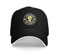 MKJDFTYU Scelgo Violenza Cappello da Baseball Coppia Casual Donne Camionista Cappello Sun Logo Personalizzato Caccia Campeggio Regalo Cappellini da Baseball