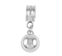 MKJFRLLSA Ciondolo commemorativo in acciaio inossidabile 316L con amuleto in forma di cuore/stella/perline/gocce d'acqua per ceneri di cremazione