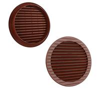 MKK - 17969 - Griglia di Ventilazione Griglia di Scarico Zanzariera Ø 60 mm Mattone Rosso