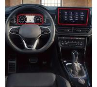 MKKDYC Compatibile con per T-ROC 2022 Pellicola Salvaschermo GPS Auto Navigazione Auto Pellicola Protettiva Schermo in Vetro Temperato Pellicola AntiGraffio Interni Auto