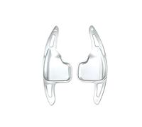 MKKDYC Palette Cambio Prolunghe Compatibile con BMW per 4 Serie F32 F33 F36 per 2 Serie F22 F23 2014 2015 2016 2017 2018 Estensione del Cambio al Volante Dell'auto(Silver)