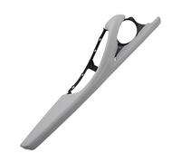 MKKHUYLBCM Maniglia Porta Interna Per Serie 5 F10 F11 F18 520 523 525 528 530 535 Supporto Telaio Esterno In Pelle Lato Guidatore Sinistro E Destro(Grey,Left)