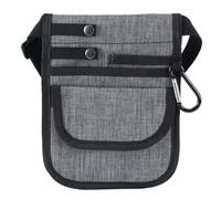 MKLHAVB Borsa da Infermiera Cintura organizzatore Infermieristica Infermiera Marsupio Marsupio Donna Uomo Tasca Multi Scomparto Marsupio for stetoscopi Forbici for Bende Marsupio da Infermiera(Gray)