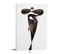 MKLYUA Jackie SublimePoster su tela, decorazione classica, impermeabile, resistente allo sbiadimento, universale, decorazione artistica da parete, idea regalo per amici e insegnanti, 50 x 75 cm, con