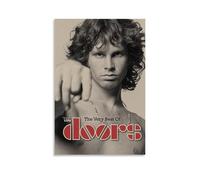 MKLYUA Jim Morrison Poster su tela, decorazione classica, impermeabile, non sbiadisce, universale, decorazione artistica da parete, idea regalo per amici e insegnanti, 40 x 60 cm, senza cornice