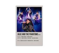 MKLYUA Poster su tela, motivo: Julie e i fantasmi, decorazione classica, impermeabile, non sbiadisce, universale, idea regalo per amici e insegnanti, 30 x 45 cm, senza cornice