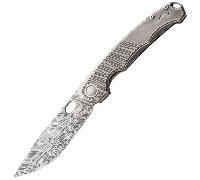 MKM ECLIPSE - DAMASTEEL FAFNIR lama - Ti FRAME, Ti OVERLAY - B.BLAST Ti SPACER MK EL-D
