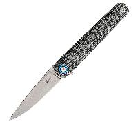 MKM FLAME LIGHT Titanio - Dark stonewashed BÖHLER M390 - DROP POINT MK FL01L-BC